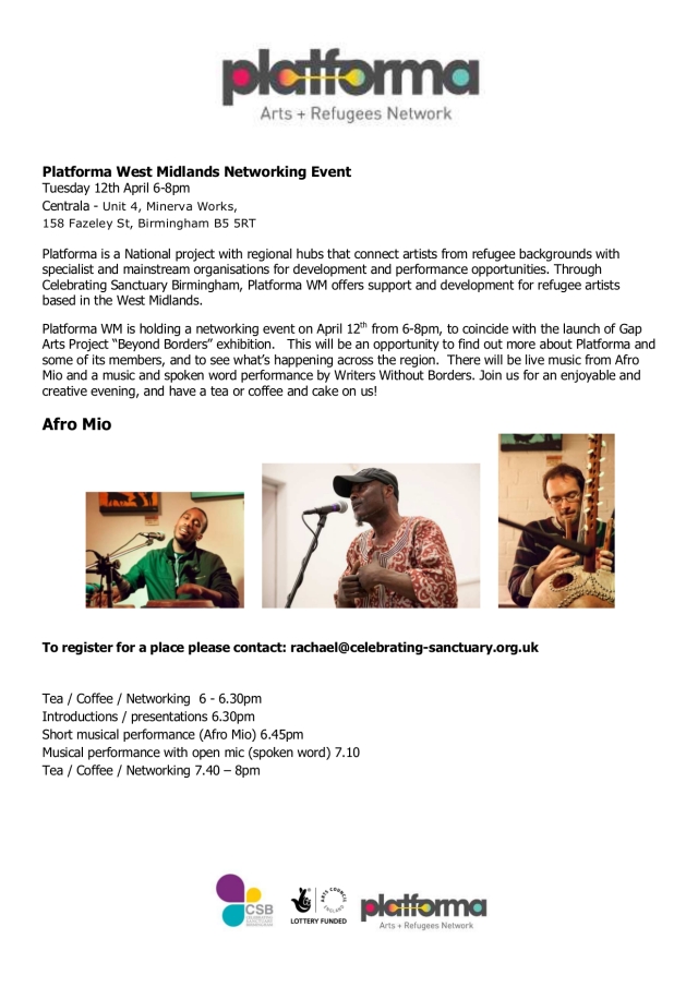Platforma Networking Event - flyer